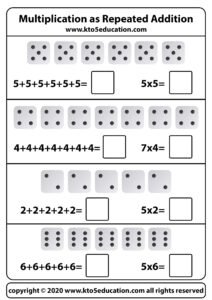 Multiplication as Repeated Addition 2
