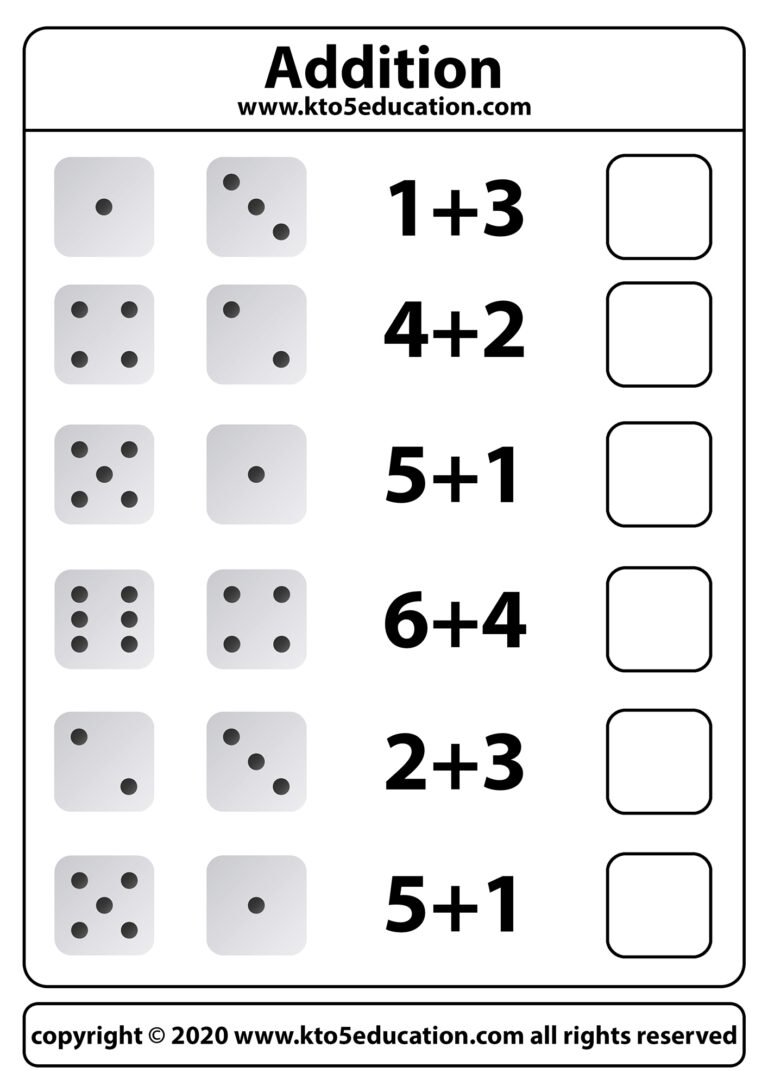 Dice Addition