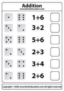 dice addition