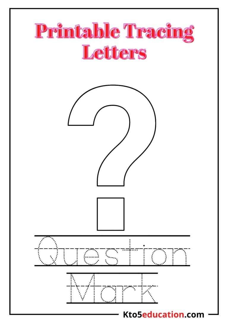 Free Printable Tracing Letter Q worksheet