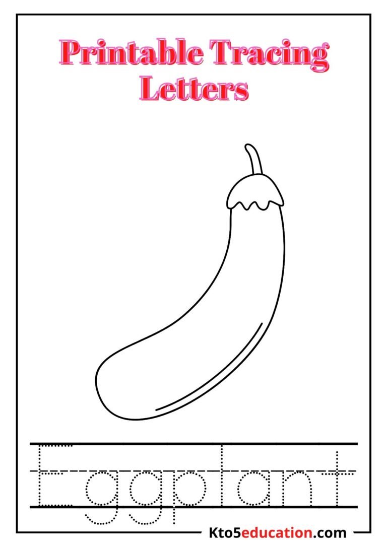 Free Printable Tracing Letter E worksheet