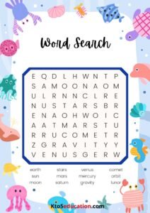 Free Ward Search For Kids worksheet