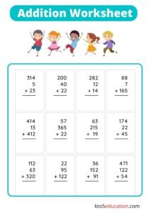 Addition Fact Practice Worksheet