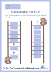 Counts Number From 1 to 10