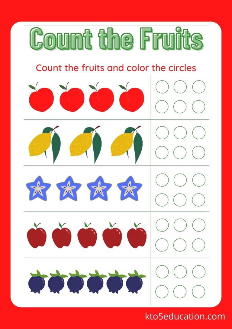 Free Free counting worksheets practice