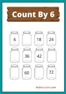 Skip Count By 6_s Worksheet