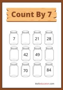 Skip Count By 7_s Worksheet