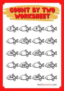 Skip Count By Twos Worksheet
