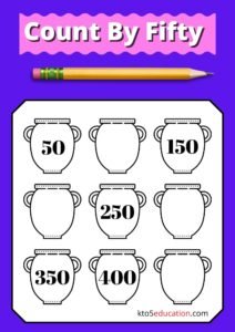 Count By Fifty Worksheets For Third Grade