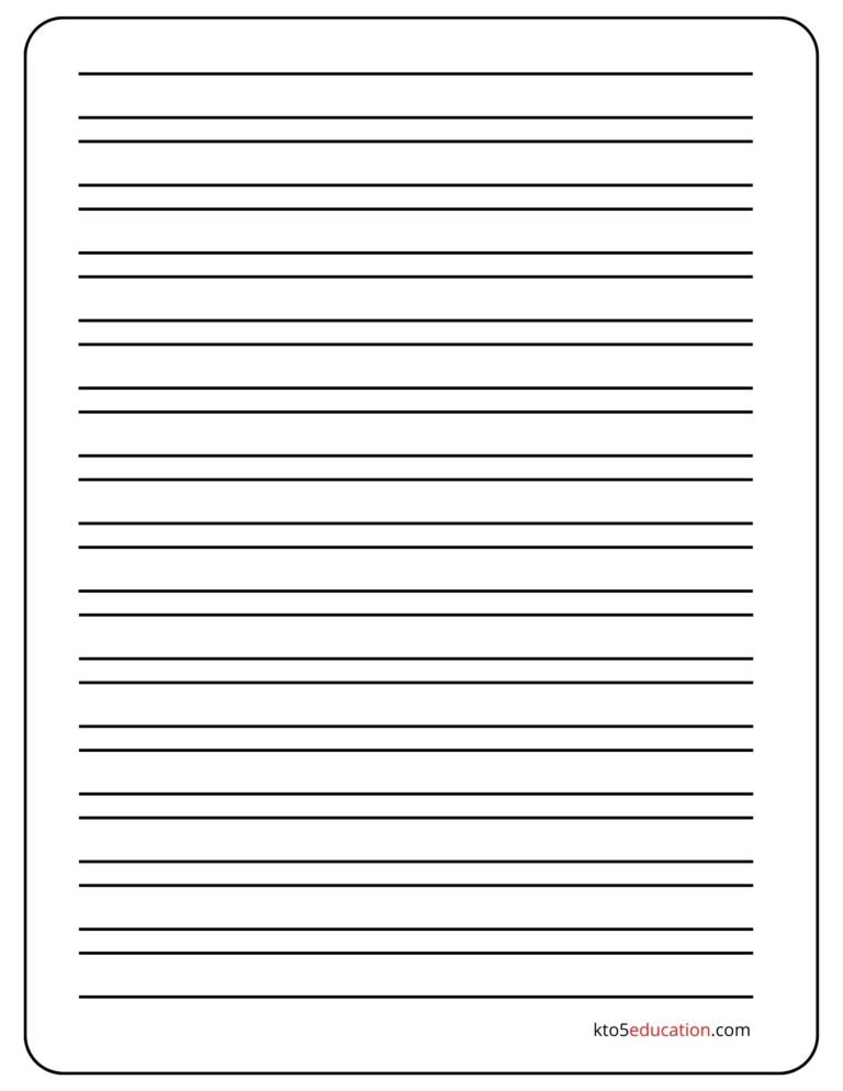 Free Free Handwriting Paper Printable worksheet