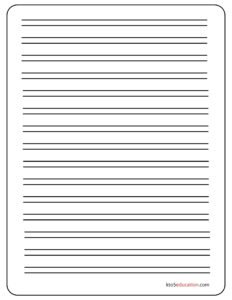 Handwriting Papers For Kids