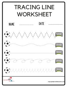 Preschool Tracing Lines Worksheets