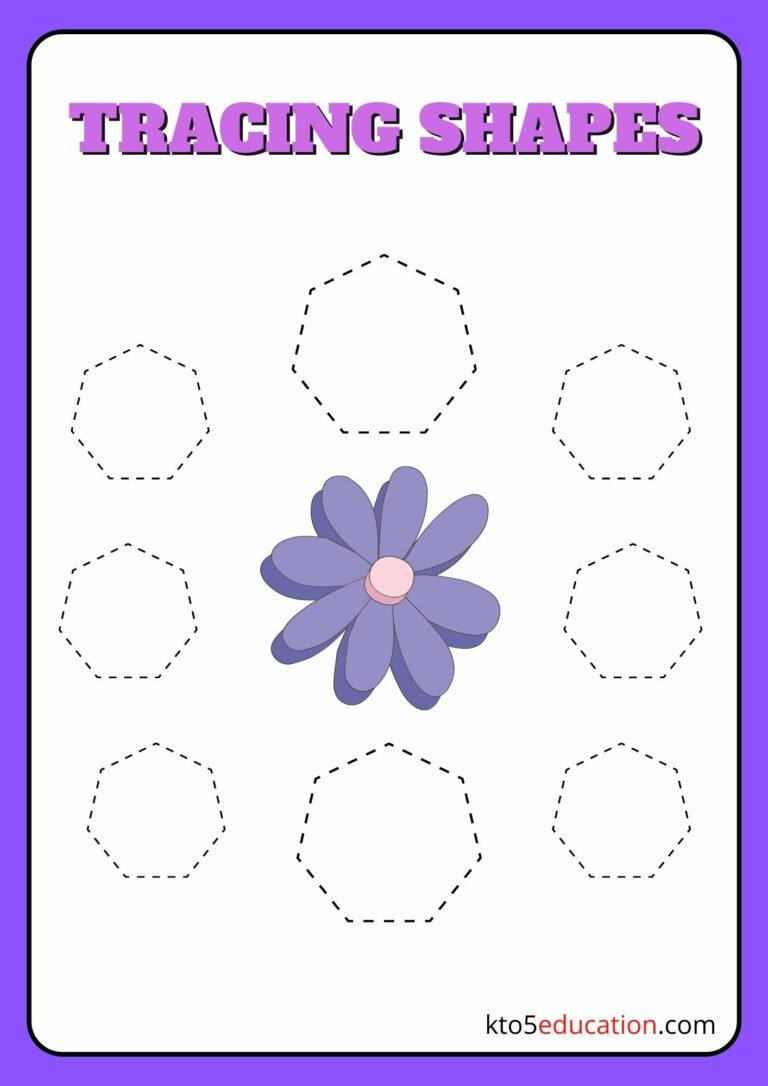 Shapes Tracing Worksheet | FREE Download