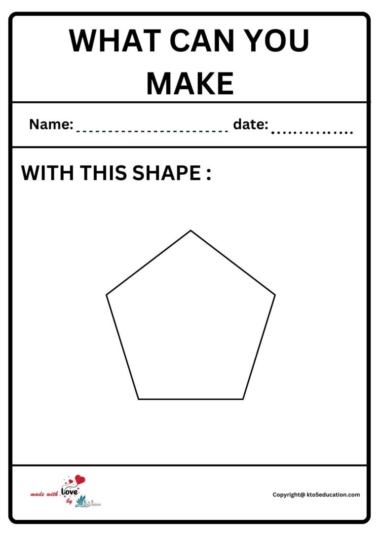 What Can You Make Worksheet 2 | FREE Download