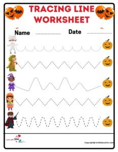 Tracing Worksheets Lines