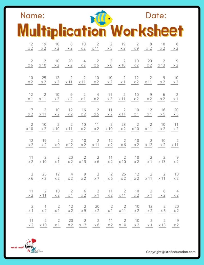 12x12-fish-multiplication-worksheet-free-download