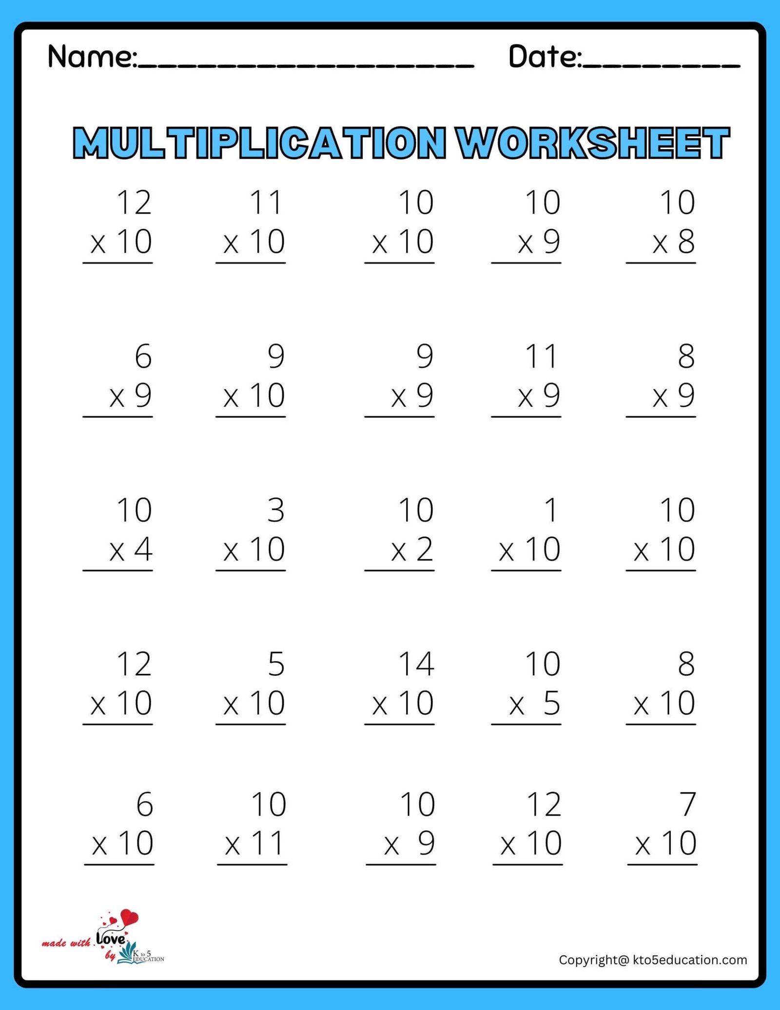 Free Addition Fraction Worksheet For Fifth Grade | FREE