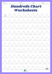 Missing Numbers Printable Hundred Chart