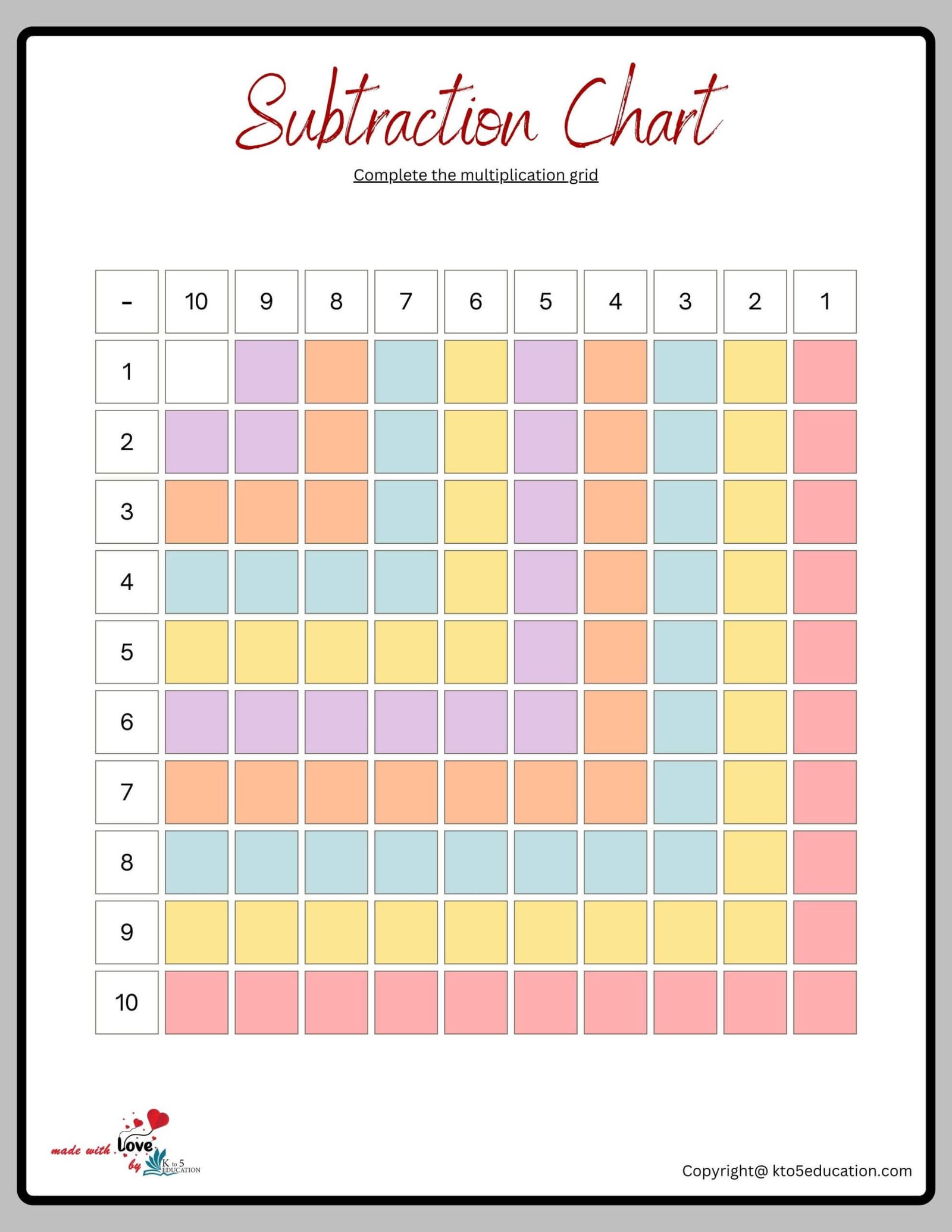 subtraction-chart-worksheets-free-download