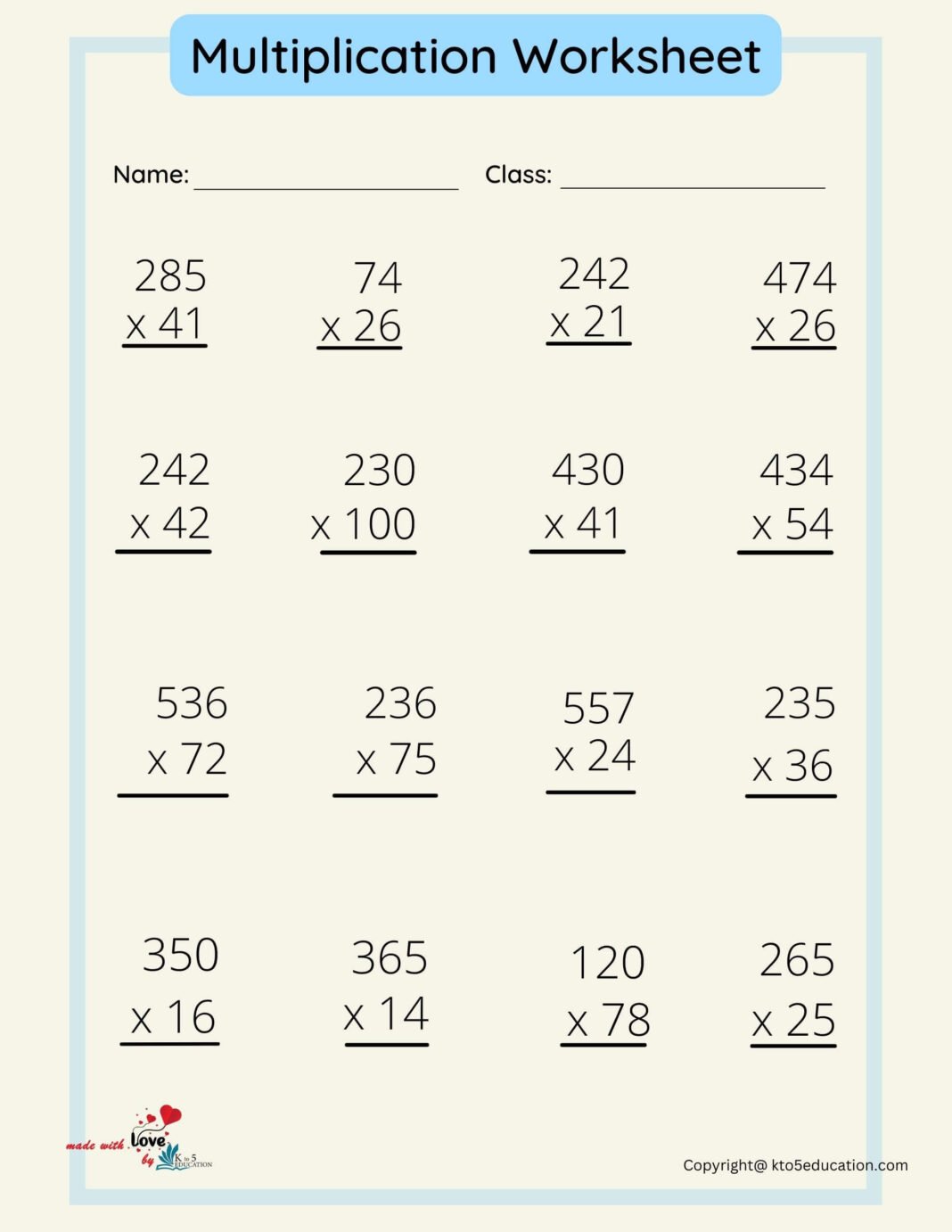 long-multiplication-questions-and-answers-worksheet
