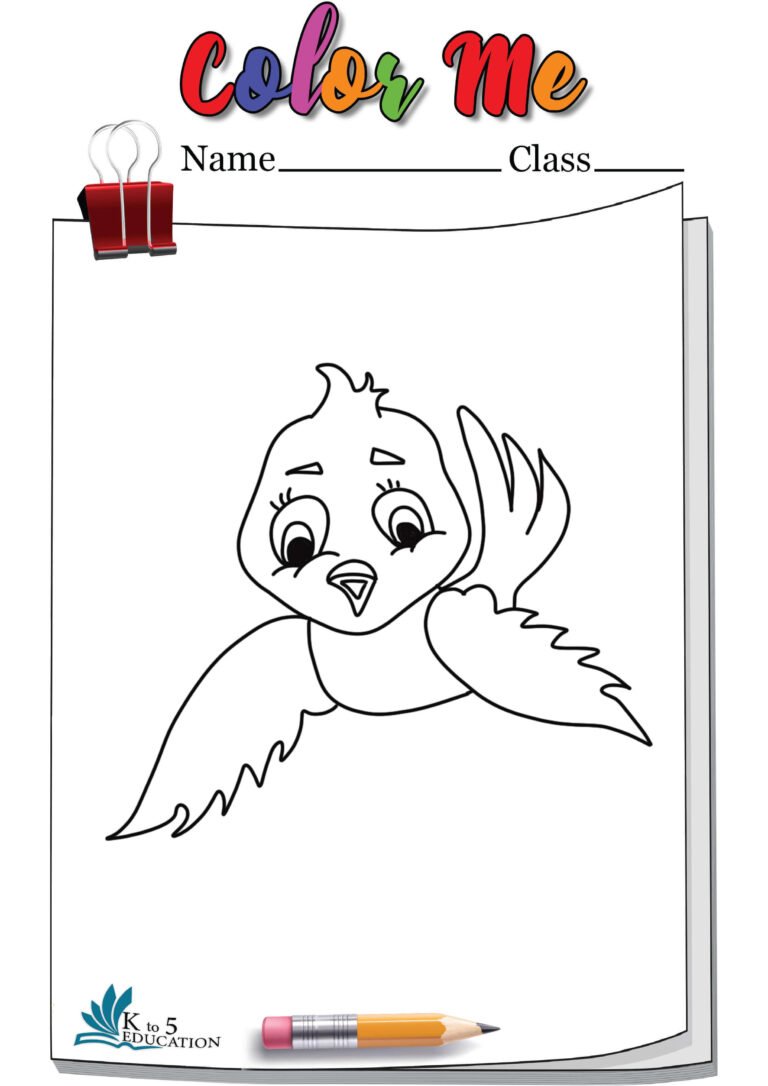 An Easter Chick Coloring Book | FREE Download