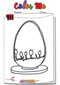 Big Easter Egg Coloring Pages