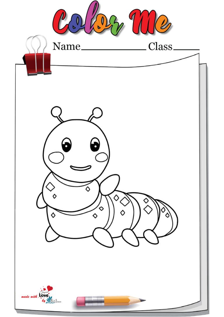 Bug Emoji Coloring Page | FREE Download