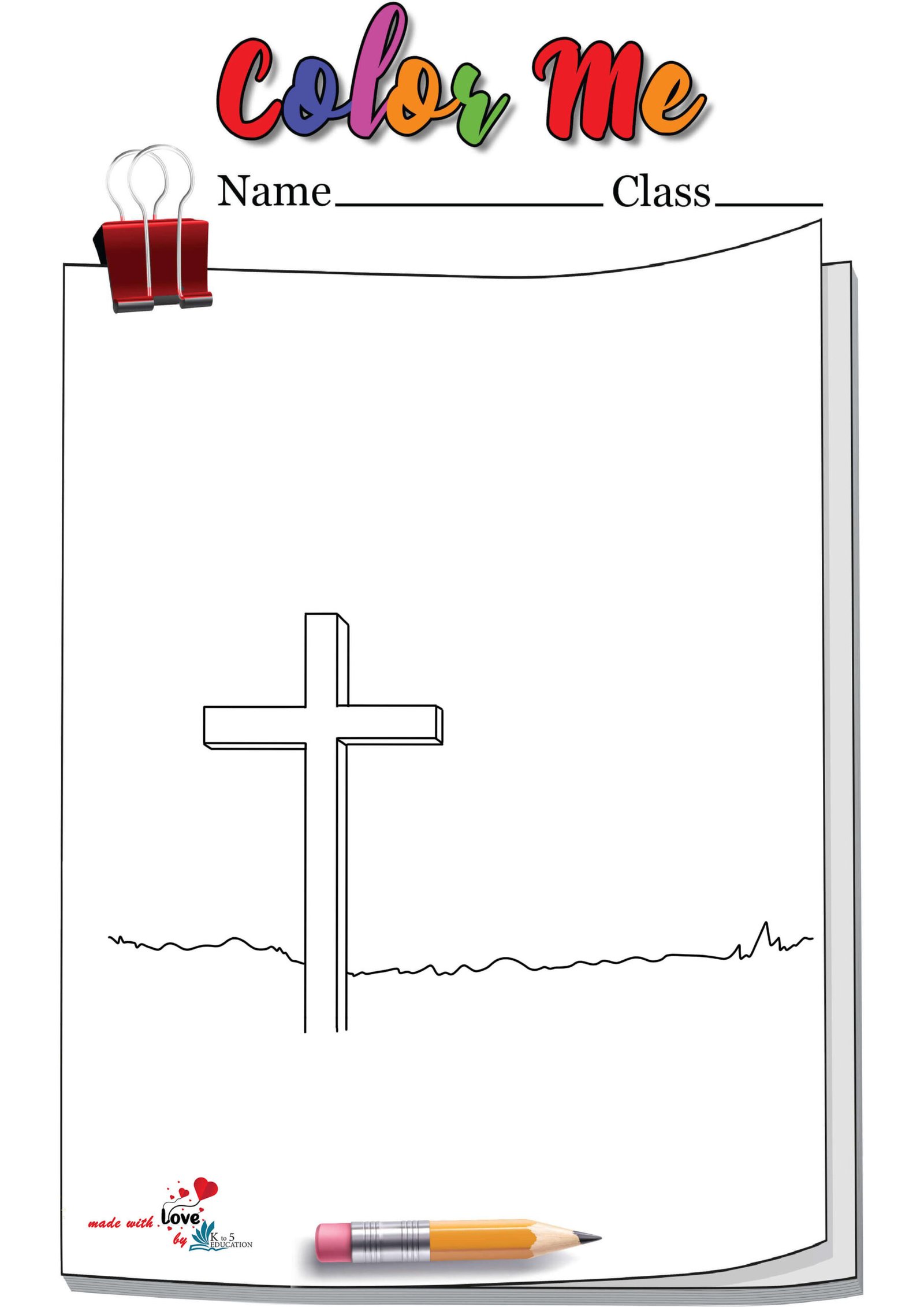 Christian Cressfaith Coloring Page