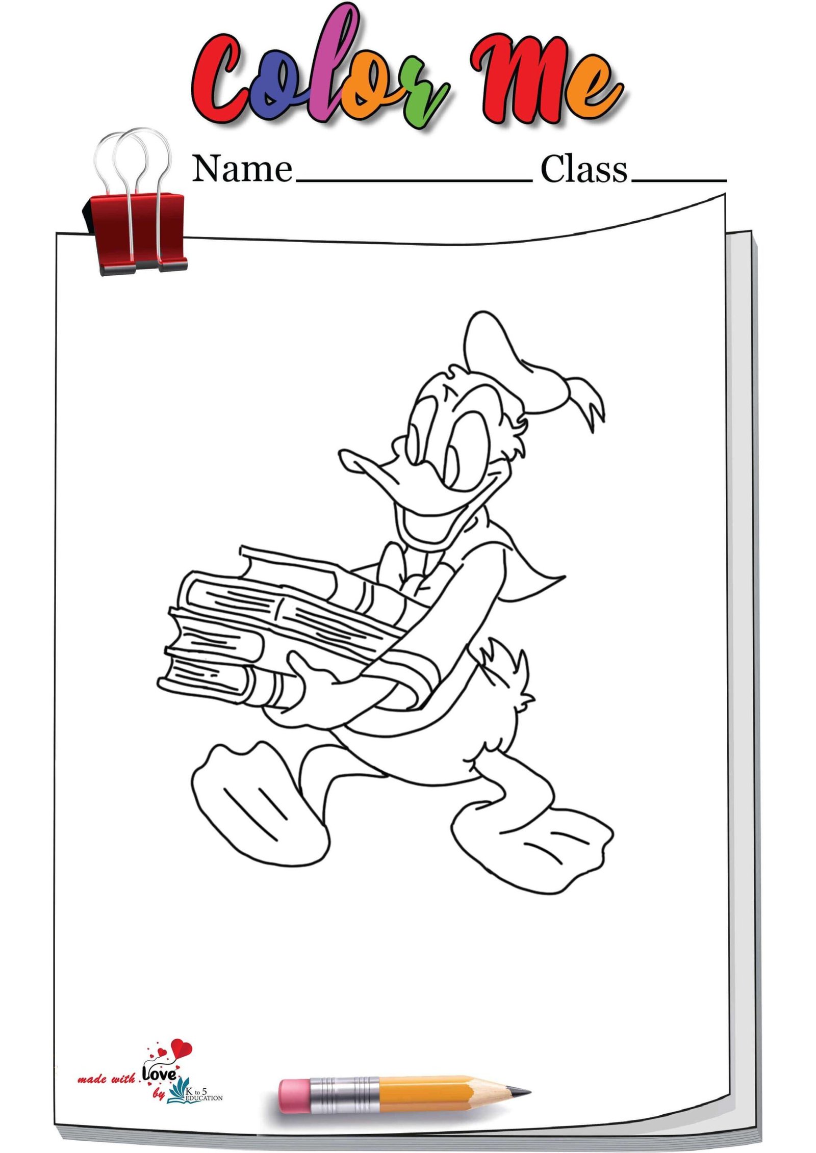 Coloring Pages Donald Duck