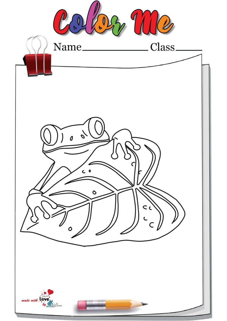 Coloring Pages Frog | FREE Download