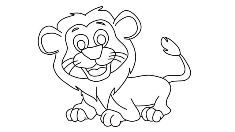 Coloring The Lion King | FREE Download