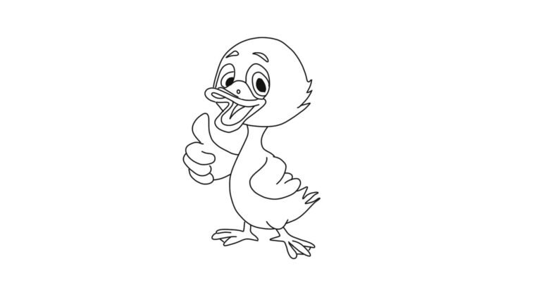 Coloring Duck Pictures | FREE Download