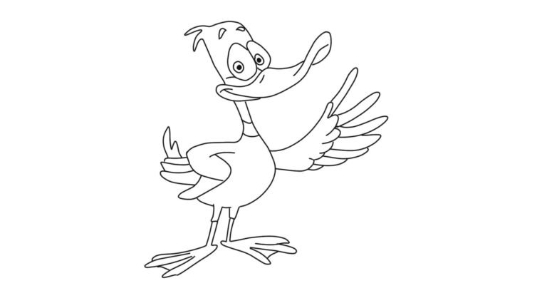 Daffy Duck Coloring Book | FREE Download