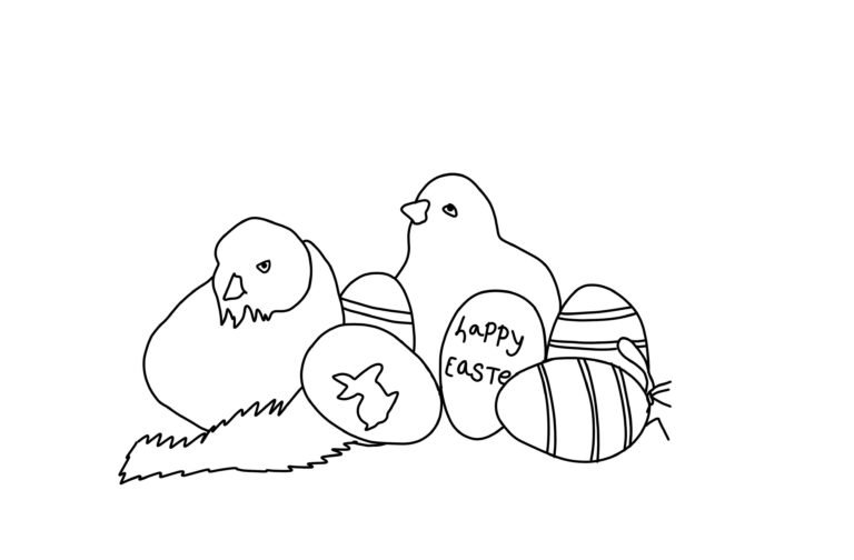 Discover Easter Coloring Page | FREE Download