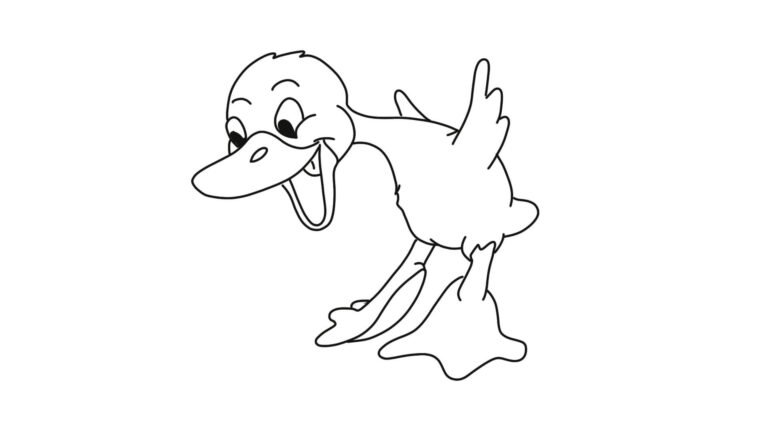 Donald Duck Coloring Pages To Print For Free