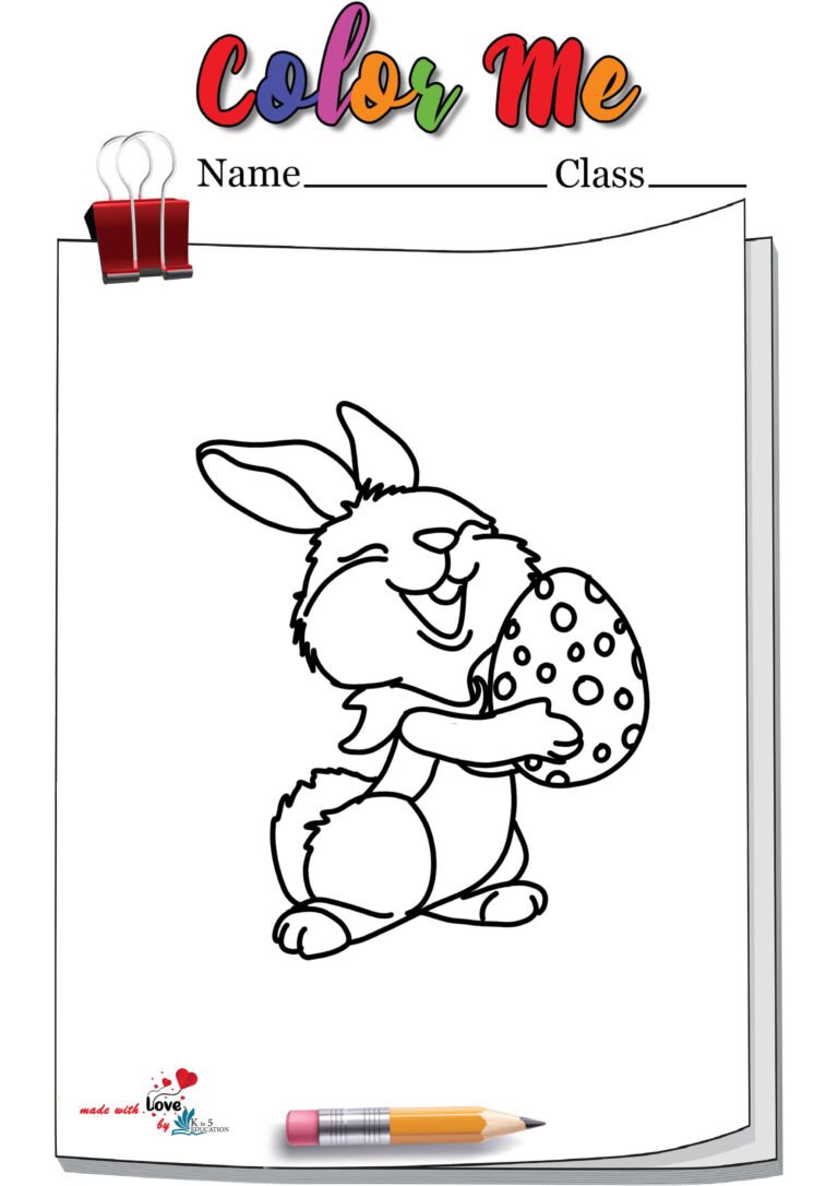 Easter Bunny Coloring Pages | FREE Download