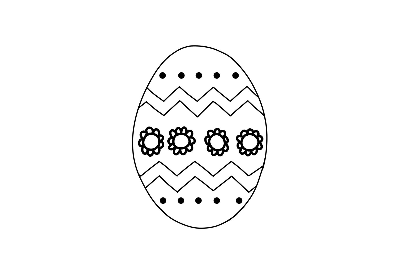 Easter Egg Hunt Coloring Page