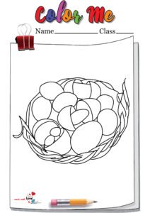 Easter Egg Hunting Ideas Coloring Page