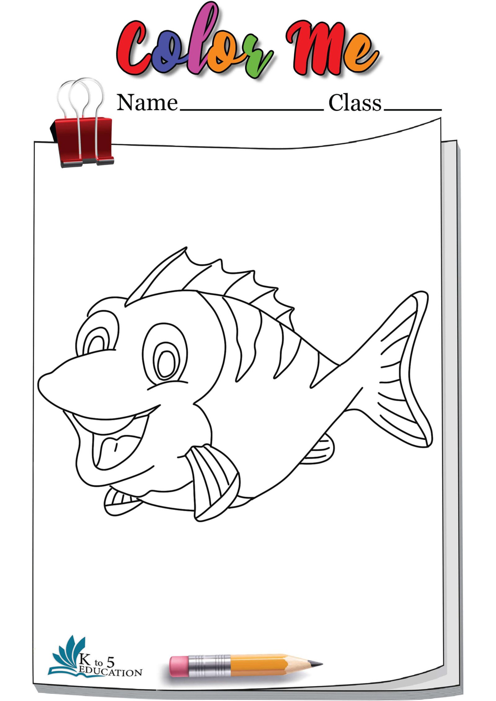 Fish Color For Kids