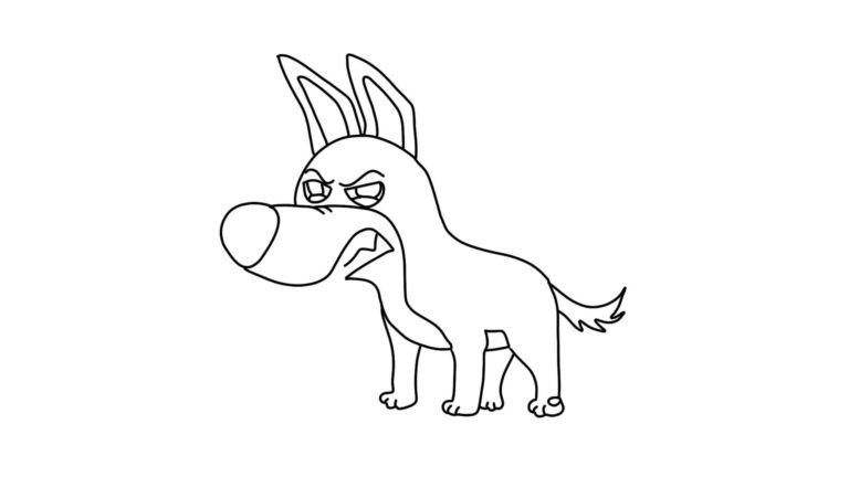 Free Cartoon Dog Coloring Book | FREE Download