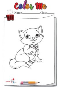 Free Cat Coloring Pages