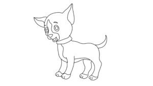 Free Dog Coloring Page
