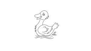 Free Duck Coloring Pages