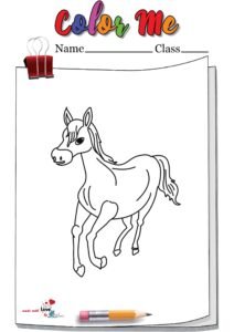 Horse Adult Coloring Pages