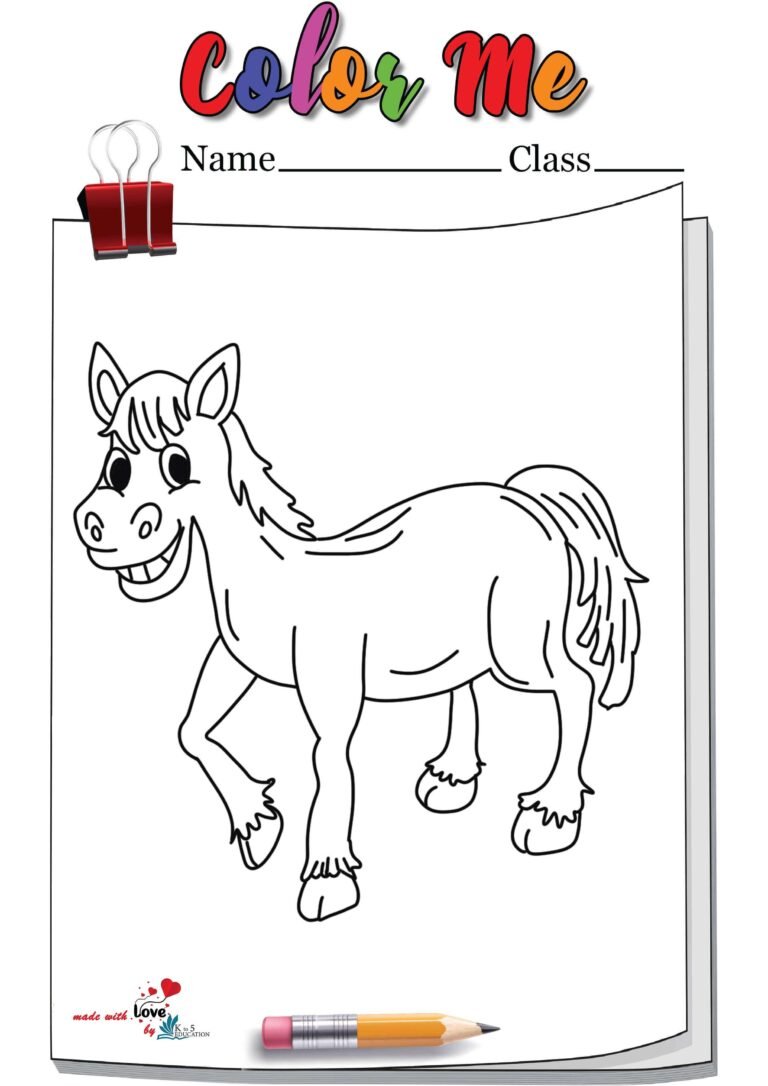 Horse Coloring Pages Free Printable | FREE Download