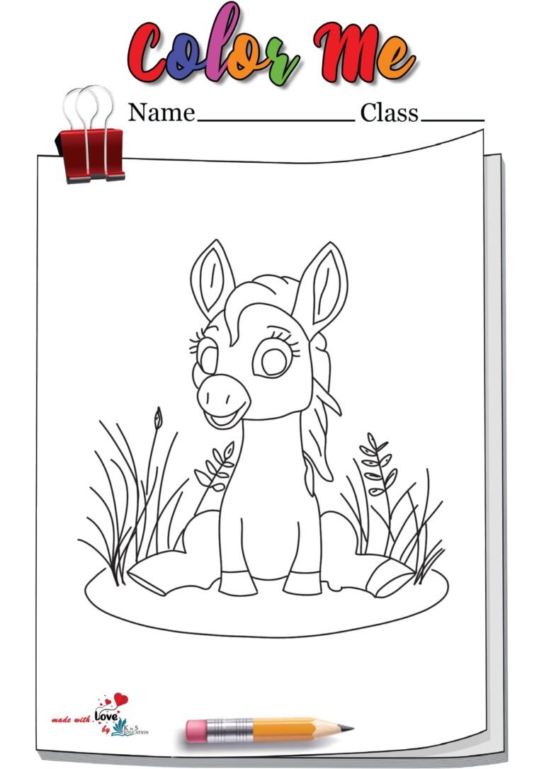 Horse Pictures Coloring Pages | FREE Download