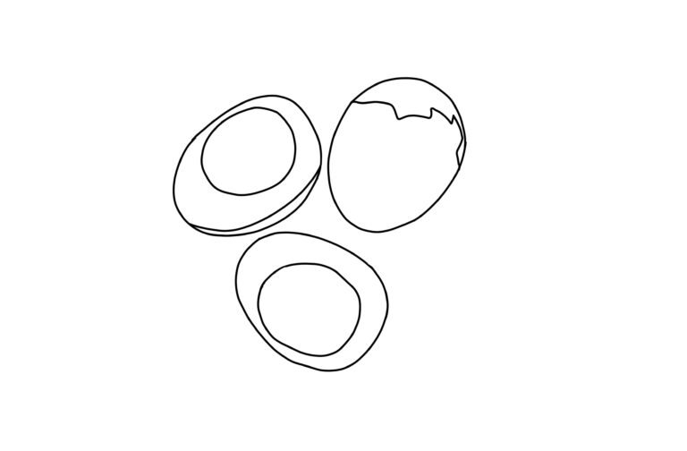 Is It Safe To Eat Egg Coloring Page