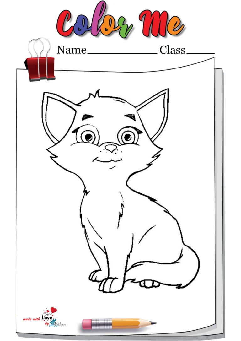 Kitten Coloring Pages | FREE Download