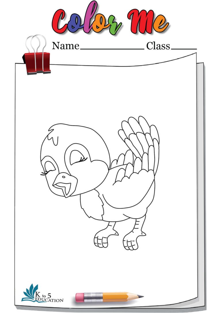 Little Bird Coloring Page | FREE Download