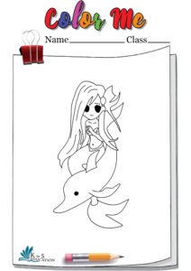 Mermaid Pictures To Print Free